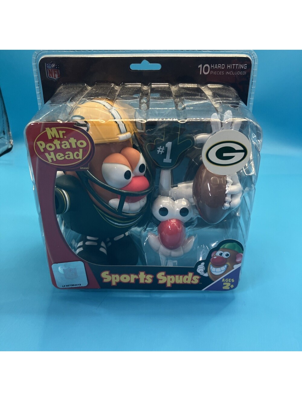 Mr. Potato Head Sports Spuds NFL Green Bay Packers Figure NIB Sealed